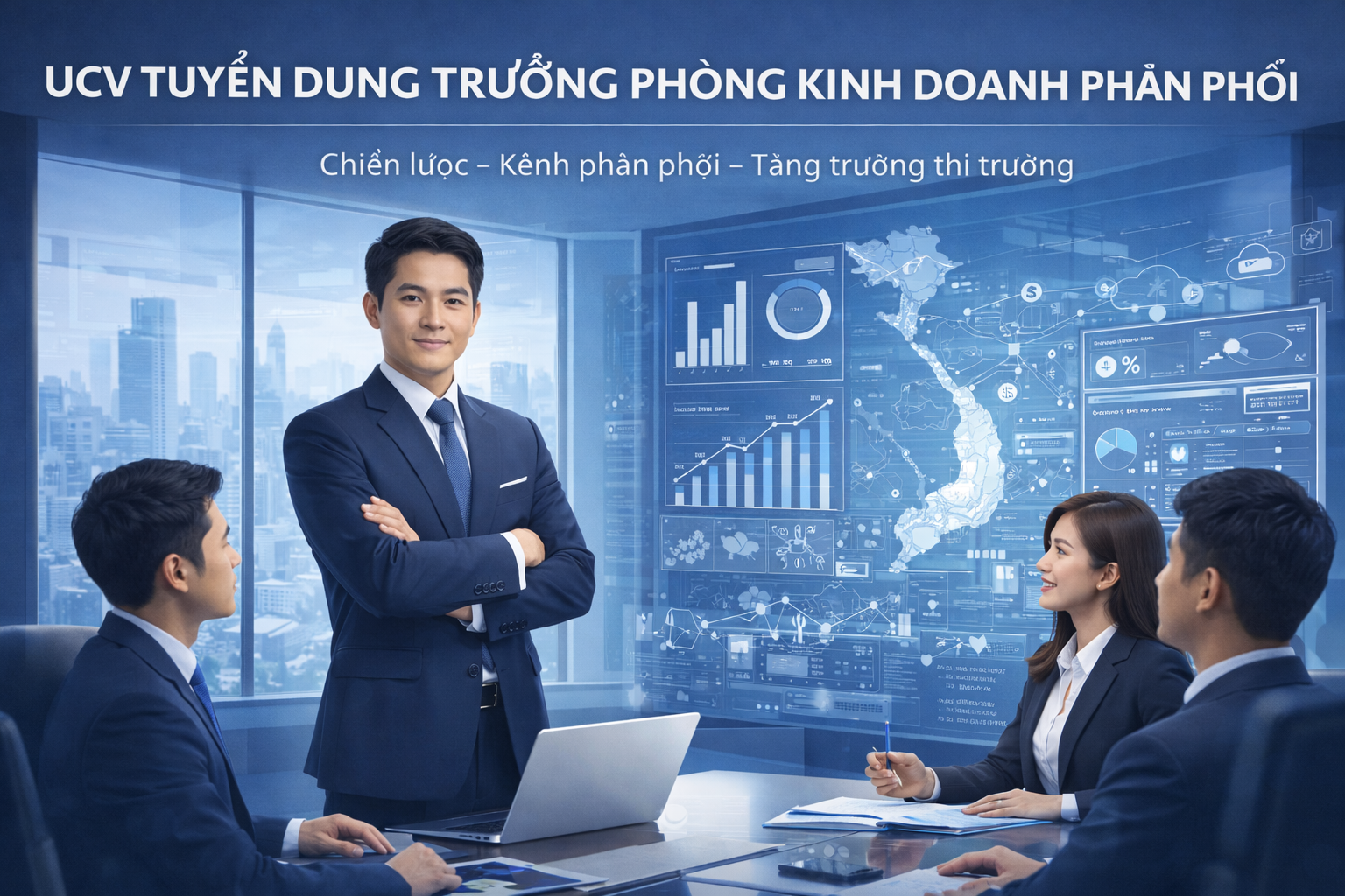 Tuyển dụng Trưởng phòng Kinh doanh Phân phối CNTT (Head of IT Distribution Business)